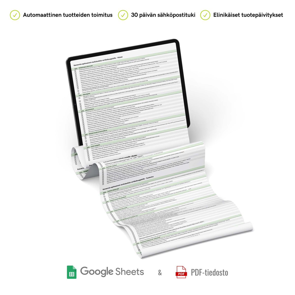 Konversio-optimoinnin tarkistuslista verkkokauppiaille - Henri Silván, henrisilvan.com